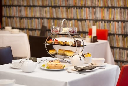 4* Vegan Afternoon Tea for 2 - Number Twelve within Ambassadors Bloomsbury, Kings Cross