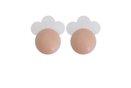 Pull-Up Silicone Sticky Strapless Nipple Covers in 2 Shapes