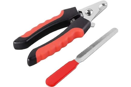 Pet Nail Clippers with Nail File