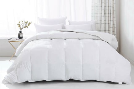 4.5 Tog or 7.5 Tog Summer Duvet - Single to Super King!