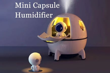 Space Themed Portable Air Humidifier with Lights