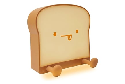 Cute Toast Bread LED Night Lamp - 2 Options