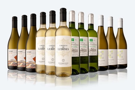 12 Bottle Case of White Wine