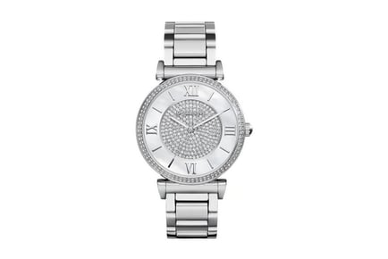 Michael Kors Catlin Crystal Dial Ladies Watch - MK3355