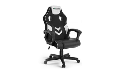 PU Leather Gaming & Office Chair with Headrest - 4 Colours