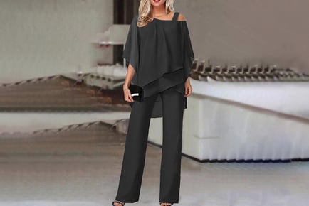 Wide Leg Jumpsuit for Women in 6 Sizes and 5 Colours