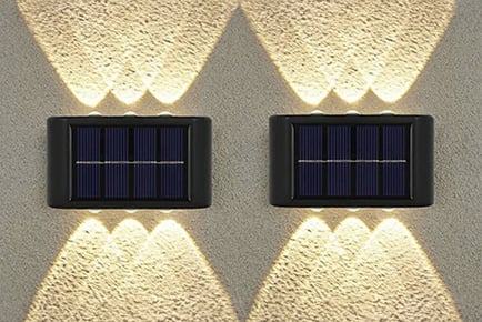 Solar-Powered Outdoor Light in 3 Options and 2 Colours