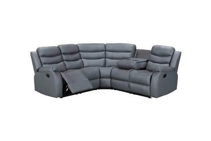 Navona Grey Recliner Sofa in Multiple Options