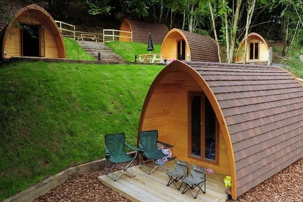 Shropshire Glamping Stay for 2 - Early Check-in Included!