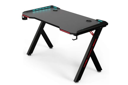 Gaming Desk with RGB Lighting