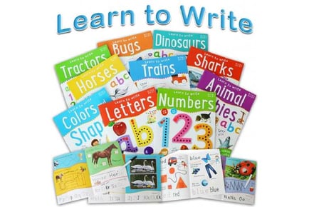 Wipe Clean Early Learning Books