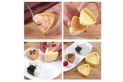 4Pcs Musubi Maker Onigiri Molds Kit