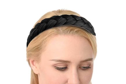 2Pcs Woven Hair Bands