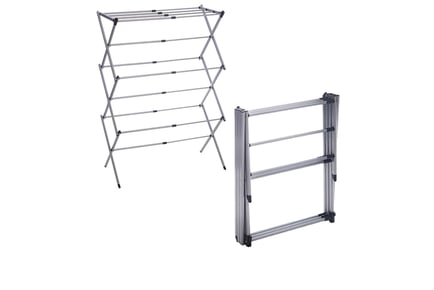 3 Tier Extendable Adjustable Clothes Airer