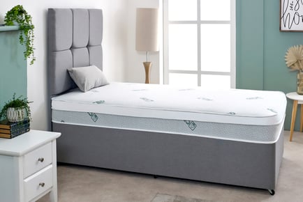 CBD Infused Cotton Blend Spring Mattress in 6 Sizes - 9 Inch