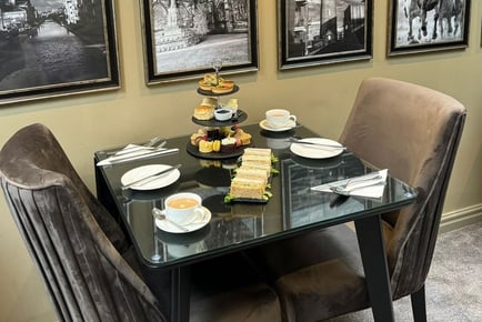 5* Afternoon Tea for 2 at Stone Villa Chester