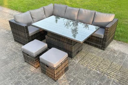 Corner Sofa Rising Dining Set