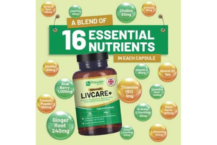 Advanced Livcare+ 60 Capsules