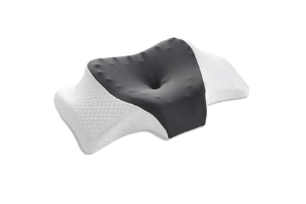 Hybrid Groove Memory Foam Pillow