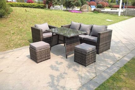 Rattan Sofa Set Dining Table Chair