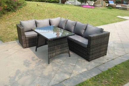 Luxury Rattan Outdoor Sofa Set