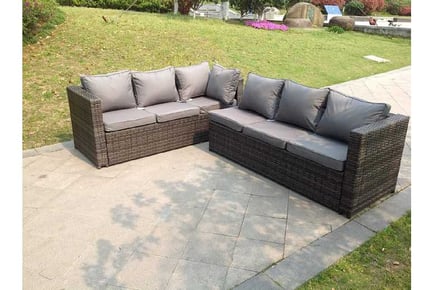 Rattan Corner Sofa Set Outdoor