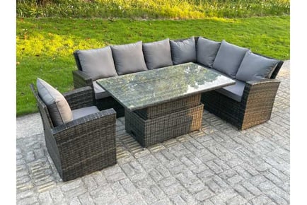 Rattan Sofa Garden Set