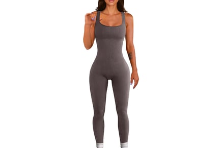 Women's Ribbed Jumpsuit