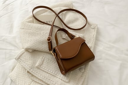 Mini Solid Flap Crossbody Bag in 6 Colours