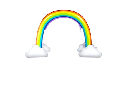 Kids' Outdoor Inflatable Rainbow Sprinkler