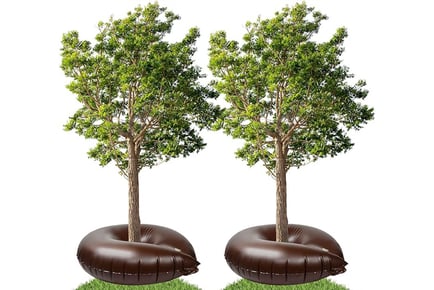 2 Pack 10 Gallon Tree Watering Ring Bag