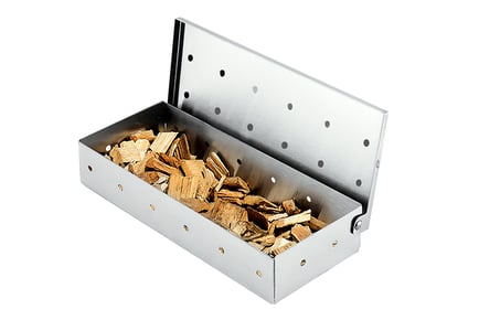 Smoker Box for BBQ Grill Wood Chips - 1 or 2