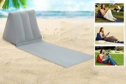 Triangle Cushion Beach Mat Inflatable Lounger - 2 Styles