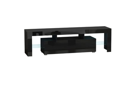High Gloss TV Stand Cabinet with LED RGB Lights