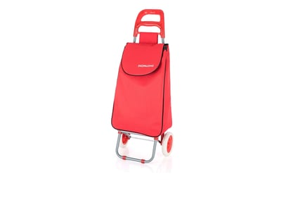 Lightweight Shopping Trolley with Large Wheels in 10 Colours