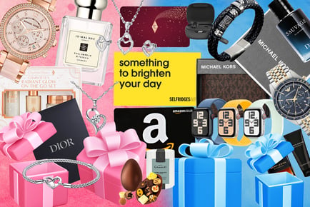 For Him & For Her Jewellery Mystery Deal - Charlotte Tilbury Gift Card, Sauvage Perfume, Givenchy Gift Set & More