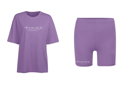 Women's Pullover Shorts Set in 4 Sizes and 6 Colours