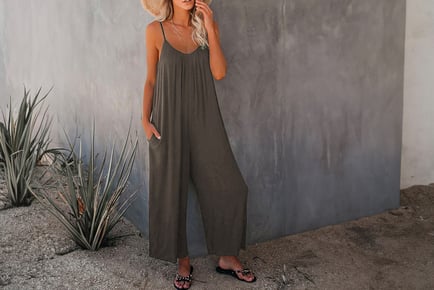 Minimal Pocket Jumpsuit in 6 Sizes and 12 Colours