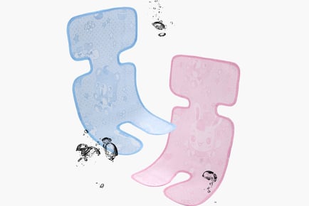 Waterproof Baby Stroller Mat in Pink or Blue