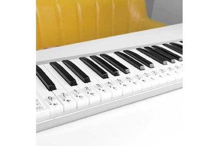 Removable Piano Keyboard Stickers Set