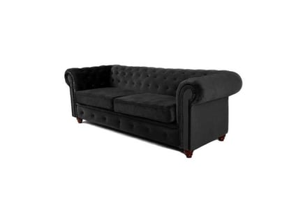Modern Chesterfield Couch Classic Settee Sofa for Living Room