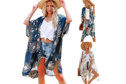 Women's Loose Beach Cover-Up - 3 Colours