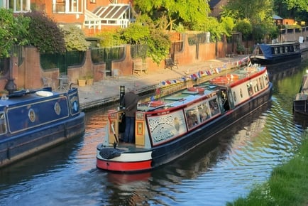 Fish & Chips Cruise for One or Two - Union Canal, Shropshire