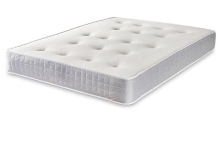 Lisbon Wool Fibre Semi-Orthopaedic Spring Mattress - 5 Sizes!