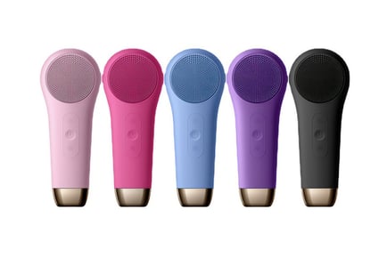 Dual Mode Electric Facial Cleansing Device in 4 Colours