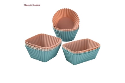 DIY Cupcake Silicone Mould Set in 4 Options