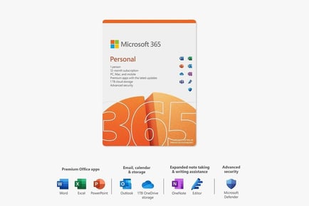 Office 365 Personal - 5 Devices - 1 Year