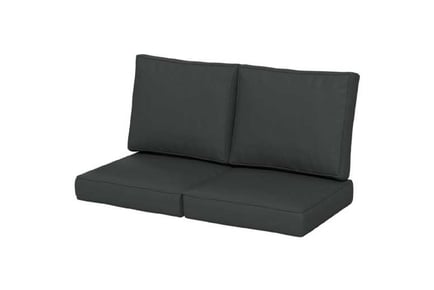 2 Seater Back & Seat Cushion Pillows