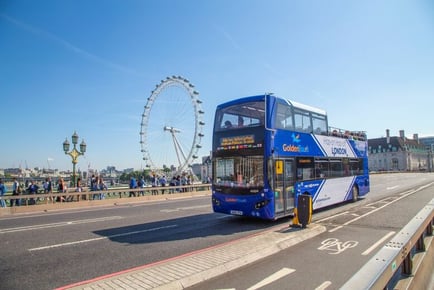 48hr London Hop On, Hop Off Guided Bus Tour With Thames River Cruise & Walking Tour