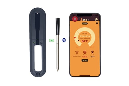 Wireless Smart Thermometer - Perfect for BBQs and Roasts!
